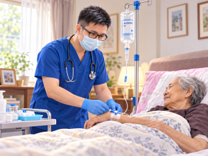 IV antibiotic treatment at home